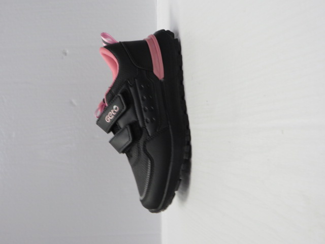 Buty Sportowe Dziecięce A185 BLACK/PINK 32-37