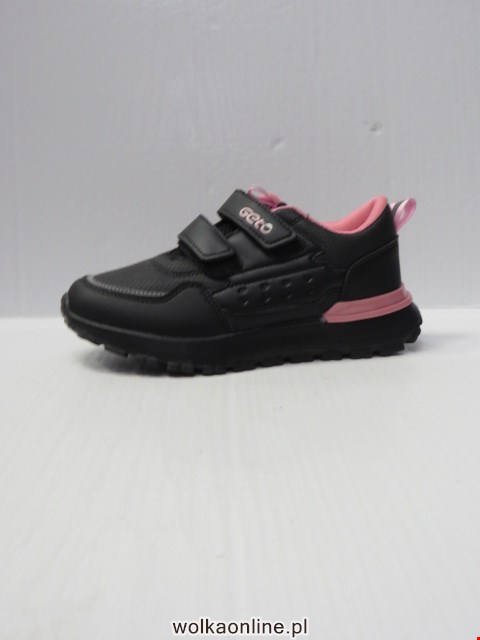 Buty Sportowe Dziecięce A185 BLACK/PINK 32-37