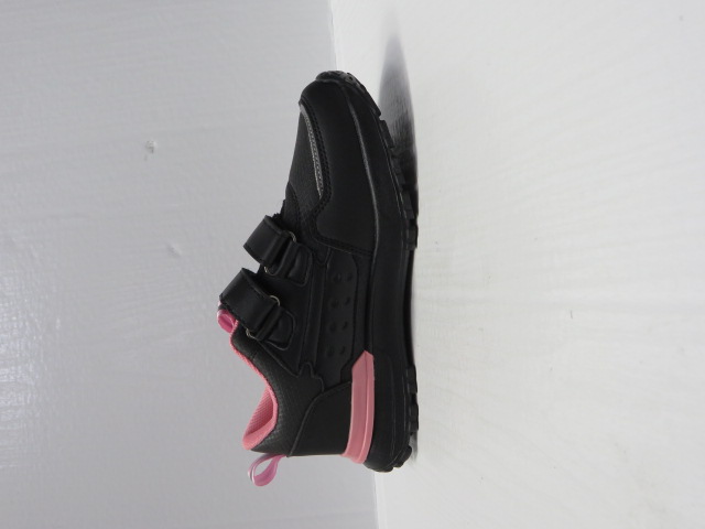 Buty Sportowe Dziecięce A185 BLACK/PINK 32-37 1