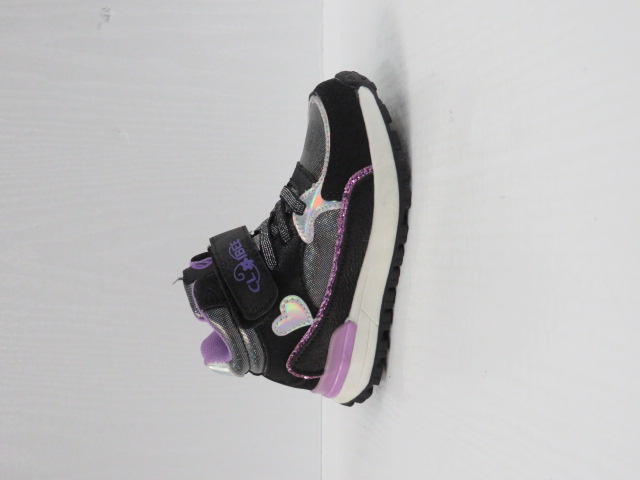 Buty Sportowe Dziecięce H296A BLACK/PURPLE 26-31