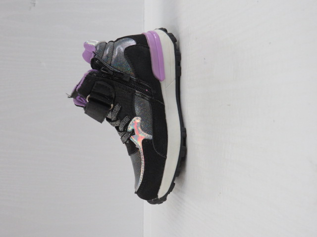 Buty Sportowe Dziecięce H296A BLACK/PURPLE 26-31 1