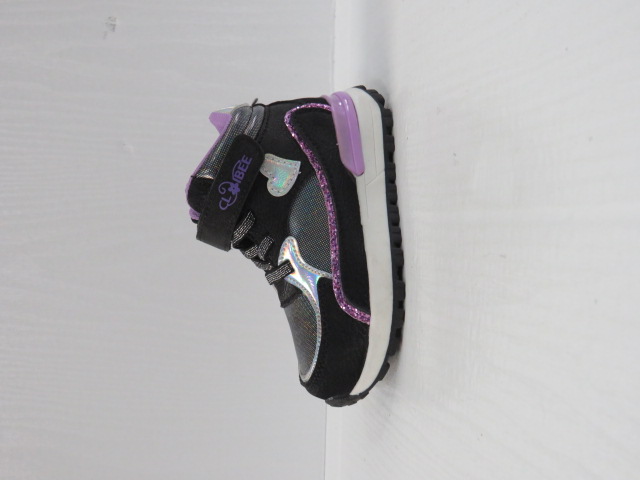 Buty Sportowe Dziecięce H293A BLACK/PURPLE 21-26