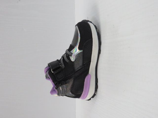 Buty Sportowe Dziecięce H293A BLACK/PURPLE 21-26 1