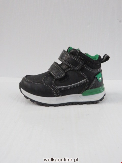 Buty Sportowe Dziecięce H290A BLACK/GREEN 21-26