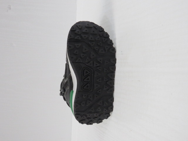 Buty Sportowe Dziecięce H290A BLACK/GREEN 21-26 2