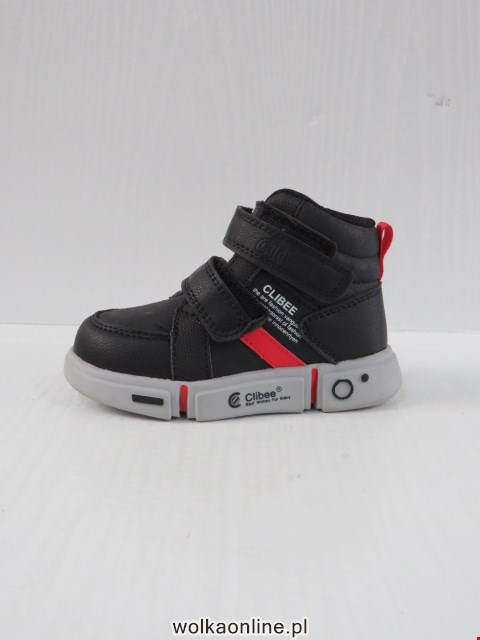 Buty Sportowe Dziecięce H277A BLACK/RED 21-26