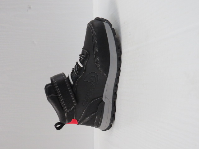 Buty Sportowe Dziecięce H301A BLACK/RED 31-36