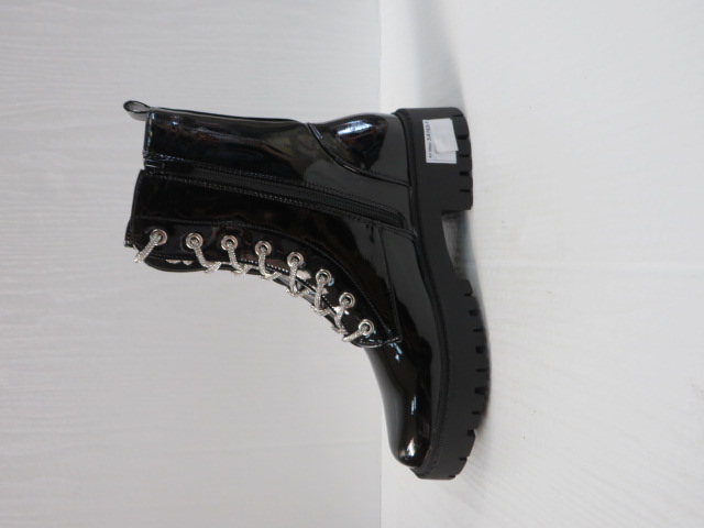 Botki Damskie SA163-1 BLACK 36-41 1