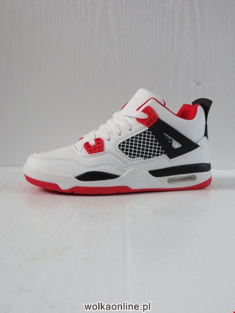 Sportowe Damskie D660-C WHITE/RED 36-41