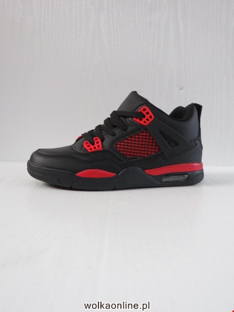 Sportowe Damskie D660-G BLACK/RED 36-41