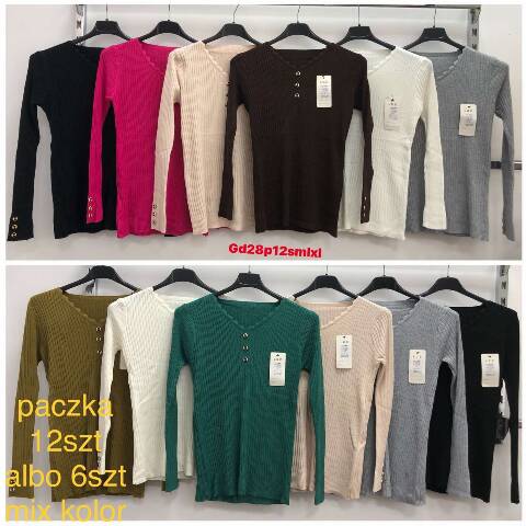Sweter damskie 3024 Mix kolor S/M-L/XL 1