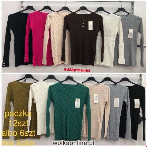 Sweter damskie 3024 Mix kolor S/M-L/XL
