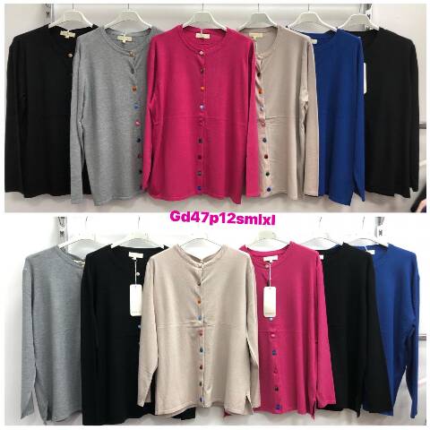 Sweter damskie 3027 Mix kolor S/M-L/XL 1