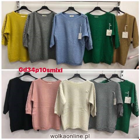 Sweter damskie 3030 Mix kolor S/M-L/XL