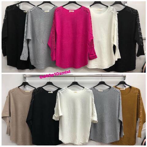 Sweter damskie 3032 Mix kolor S/M-L/XL 1