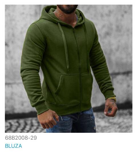 Bluza męskie 68B2008-29 1 kolor M/L-2XL 1