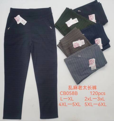 Spodnie Damskie CB058B Mix kolor L-6XL