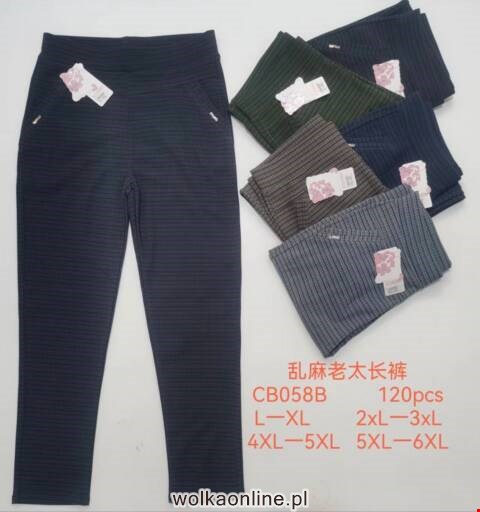 Spodnie Damskie CB058B Mix kolor L-6XL