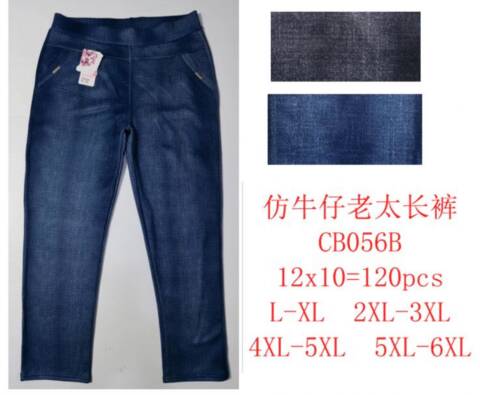 Spodnie Damskie CB056B Mix kolor L-6XL 1