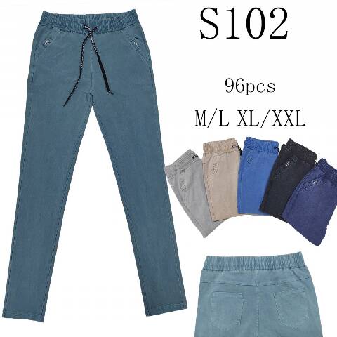 Jeansy damskie S102 Mix kolor M-2XL 1