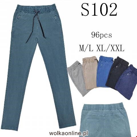 Jeansy damskie S102 Mix kolor M-2XL