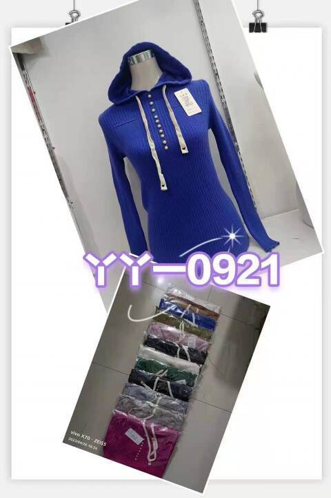 Sweter damskie YY-0921 Mix kolor Standard