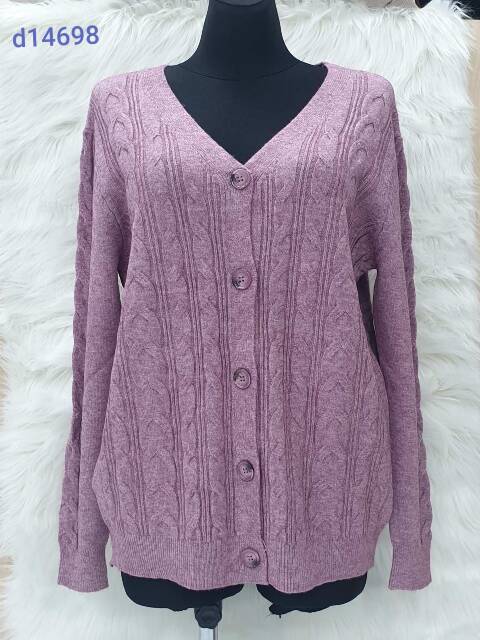 Kardigan damskie D14698 Mix kolor L-3XL