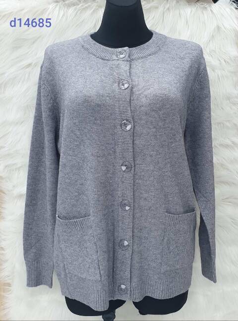 Kardigan damskie D14685 Mix kolor L-3XL