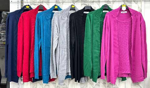 Sweter damskie 3194 Mix kolor M-2XL 1