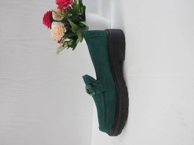 Półbuty Damskie 1X0078 GREEN 36-41 1