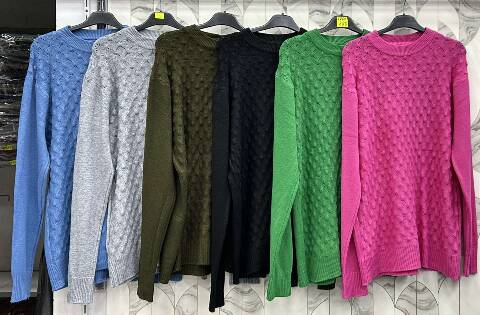 Sweter damskie 3221 Mix kolor M-2XL