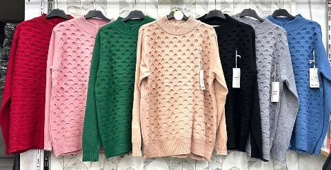 Sweter damskie 3225 Mix kolor M-2XL