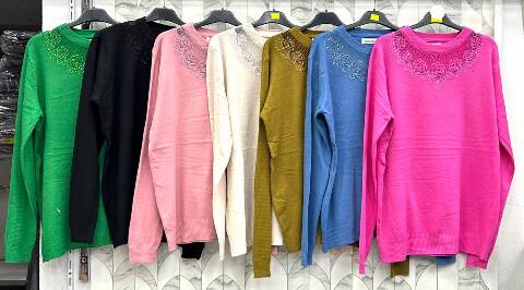 Sweter damskie 3226 Mix kolor M-2XL 1
