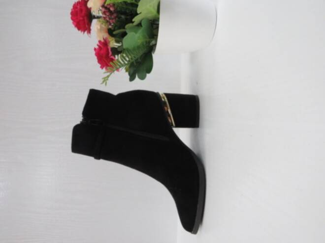 Botki Damskie 78809-02 BLACK 36-41 1