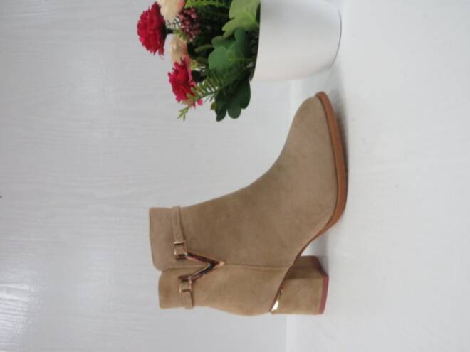 Botki Damskie 8059-01 KHAKI 36-41
