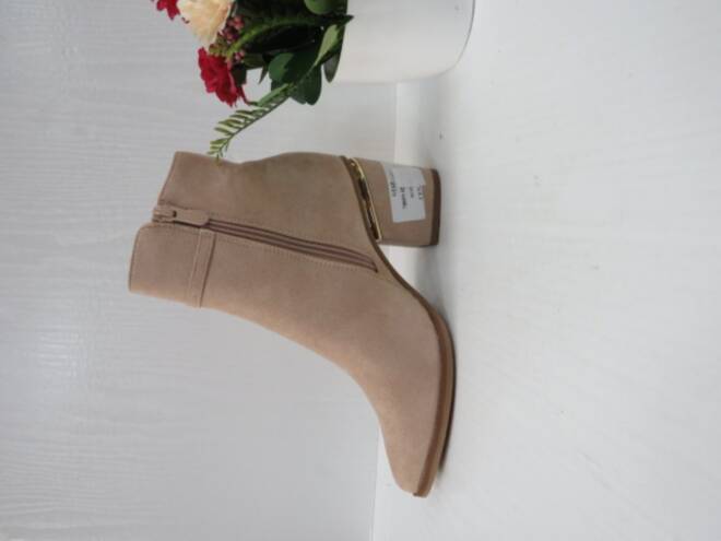 Botki Damskie 78809-02 BEIGE 36-41 1