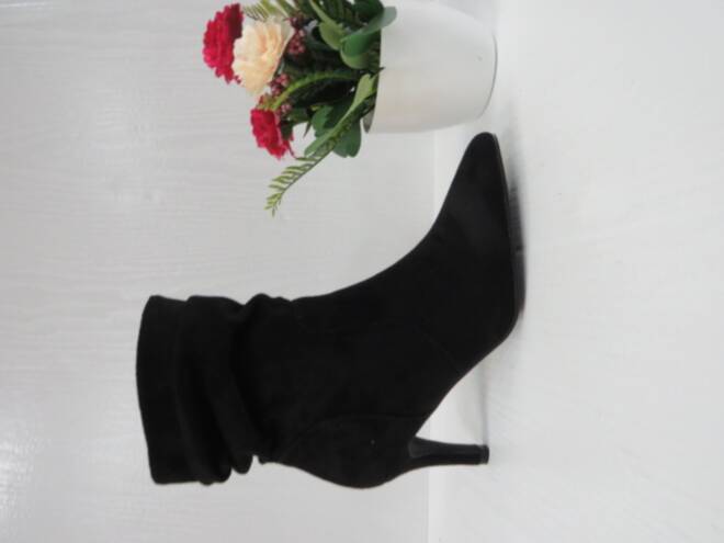 Botki Damskie 9208-01 BLACK 36-41