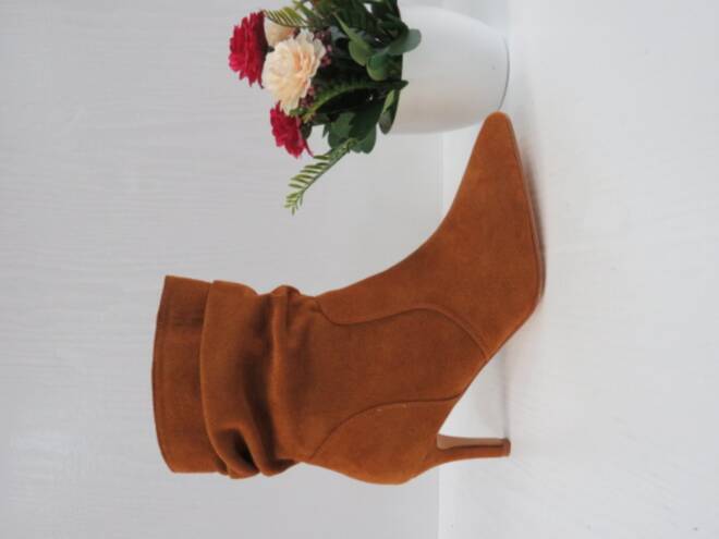 Botki Damskie 9208-01 CAMEL 36-41