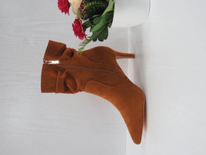 Botki Damskie 9208-01 CAMEL 36-41 1