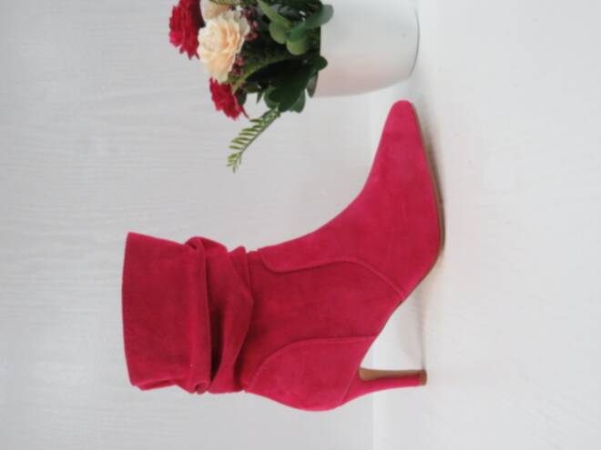 Botki Damskie 9208-01 FUSHIA 36-41