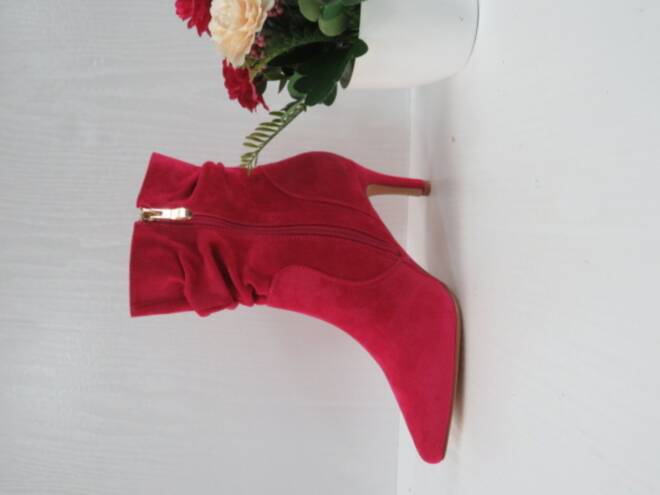 Botki Damskie 9208-01 FUSHIA 36-41 1