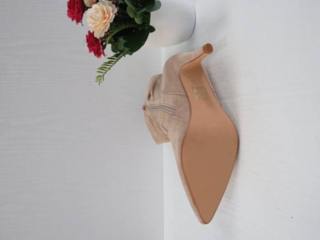 Botki Damskie 9208-01 BEIGE 36-41 2
