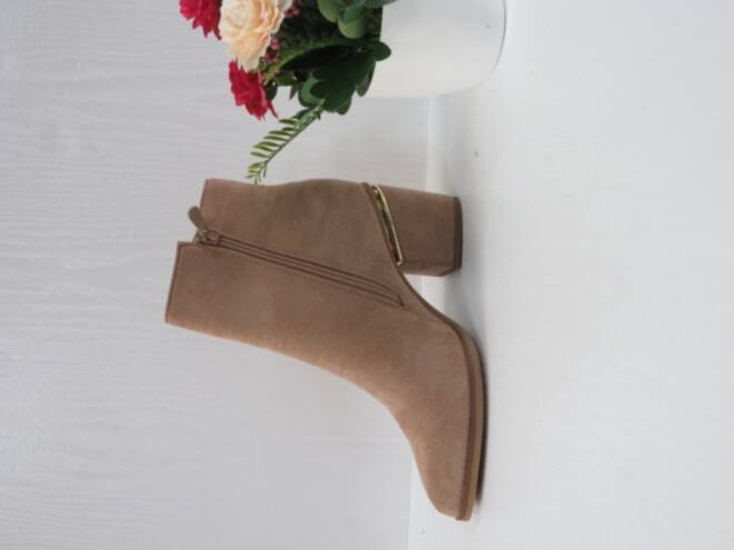 Botki Damskie 78809-03 KHAKI 36-41 1