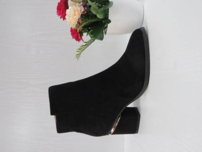 Botki Damskie 78809-03 BLACK 36-41