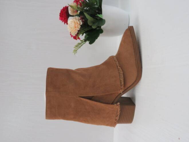 Botki Damskie 23545 CAMEL 36-41