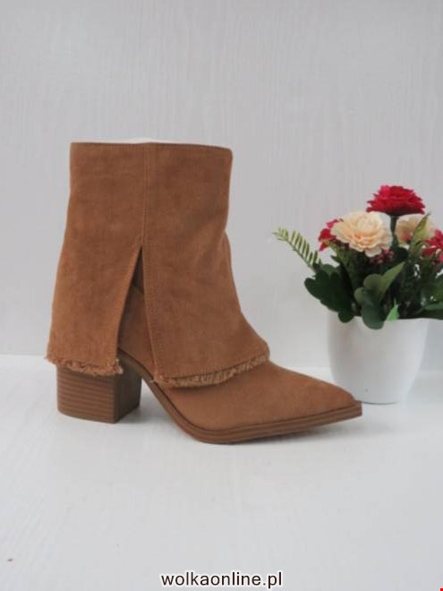 Botki Damskie 23545 CAMEL 36-41