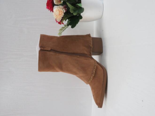 Botki Damskie 23545 CAMEL 36-41 1