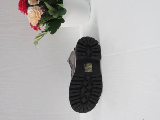 Botki Dziecięce H-342A GUN/PINK 21-26 2