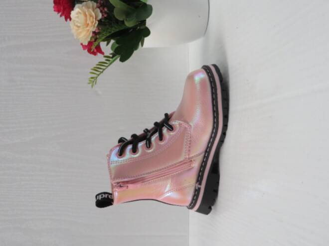 Botki Dziecięce H342A PINK 21-26 1