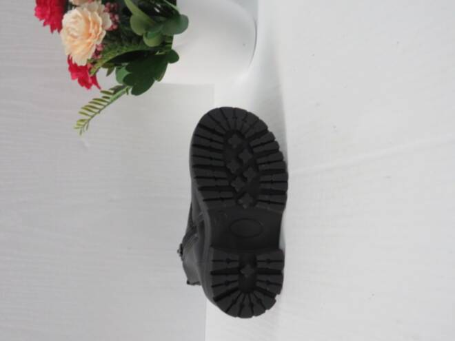 Botki Dziecięce H-342A BLACK/RED 21-26 2